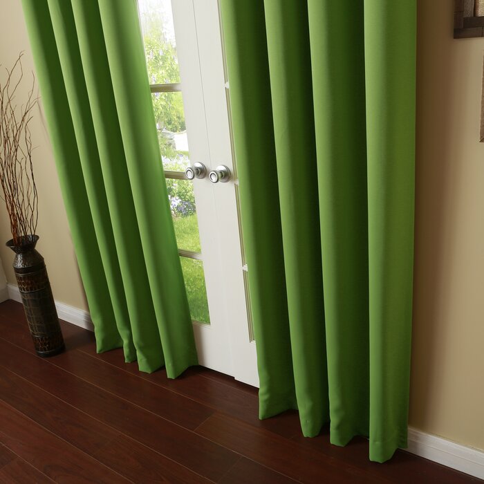 Best Home Fashion Inc Polyester Blackout Curtain Pair And Reviews Wayfair